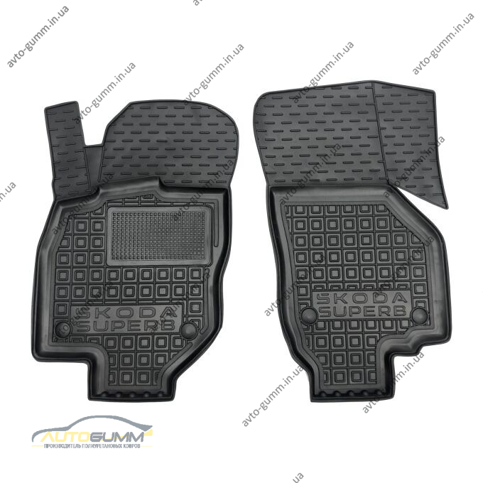 Передние коврики в автомобиль Skoda SuperB 2024- (AVTO-Gumm)
