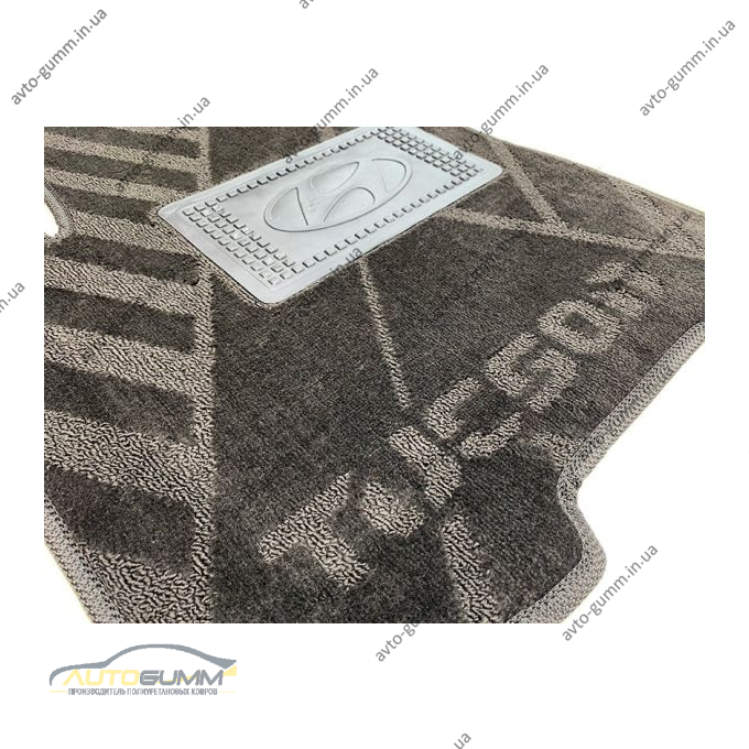 Текстильні килимки в салон Hyundai Tucson 2004- (X) AVTO-Tex