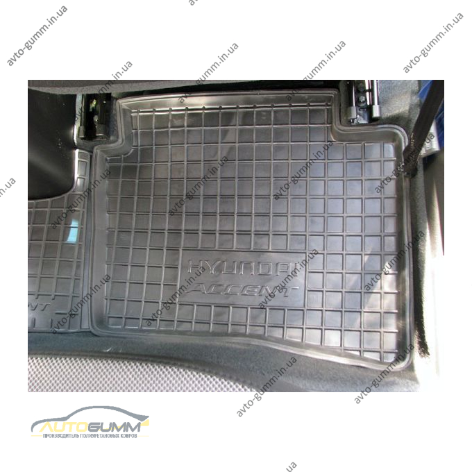 Автомобильные коврики в салон Hyundai Accent 2011- (RB) (Avto-Gumm)