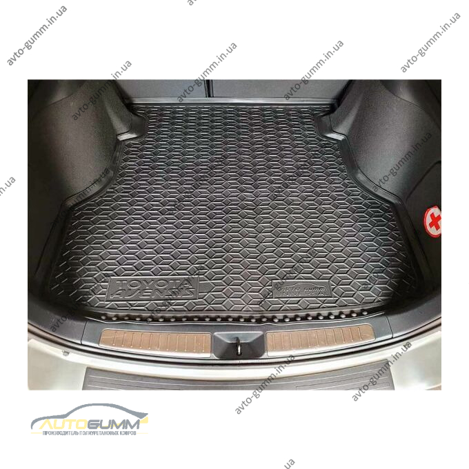Автомобильный коврик в багажник Toyota Avensis 2003- Universal (AVTO-Gumm)