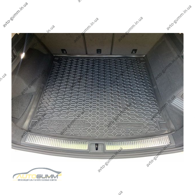 Автомобільний килимок в багажник Volkswagen Touareg 2018- (Avto-Gumm)