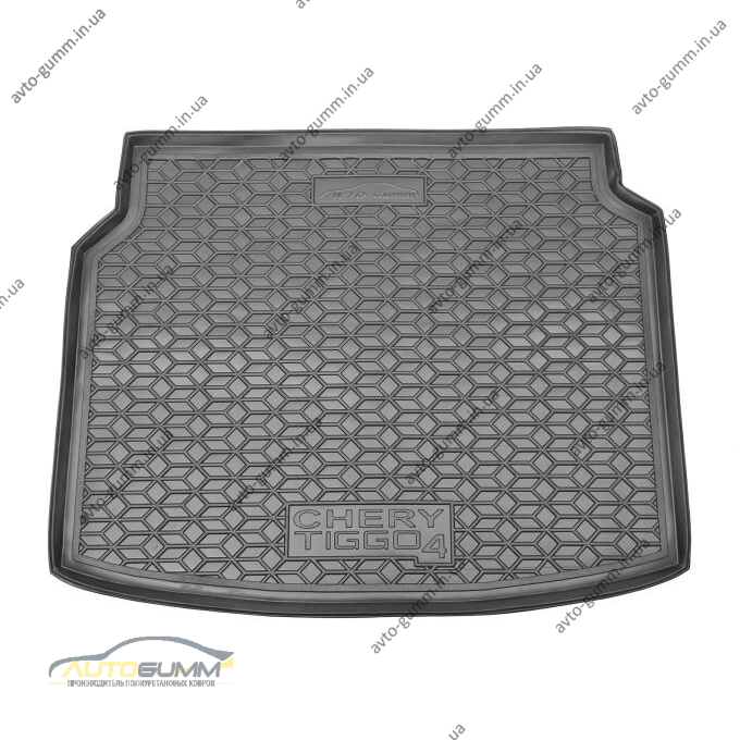 Автомобильный коврик в багажник Chery Tiggo 4 2025- (AVTO-Gumm)