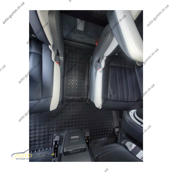 Автомобільні килимки в салон Kia EV9 2024- 6 мест (AVTO-Gumm)