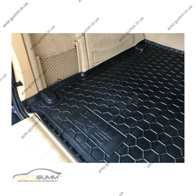 Автомобильный коврик в багажник BMW X5 (E70) 07-/(F15) 13- (Avto-Gumm)