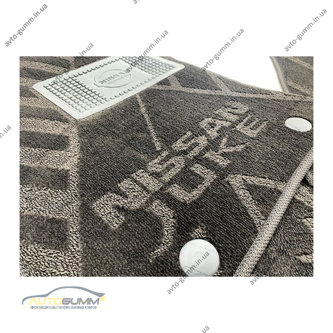 Текстильні килимки в салон Nissan Juke 2010- (X) AVTO-Tex