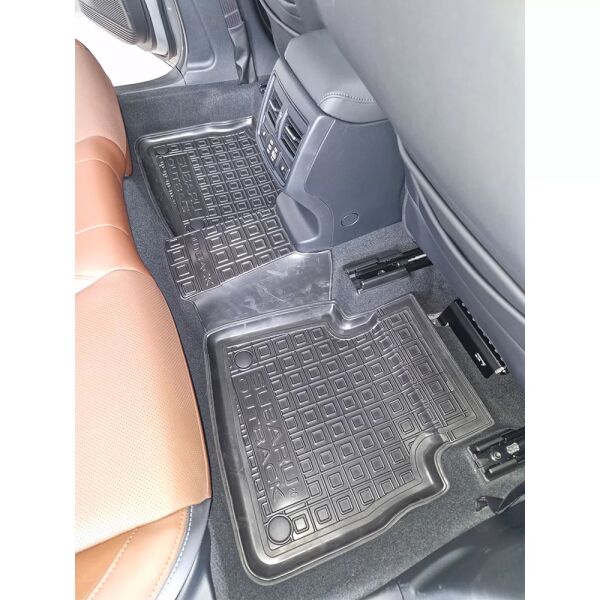 Килимки в салон Subaru Outback 2026- гумові, чорні (AVTO-Gumm)