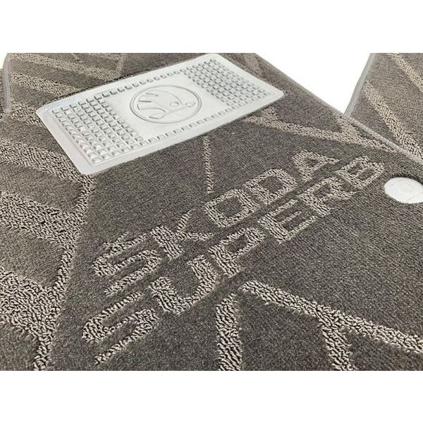 Текстильные коврики в салон Skoda SuperB 2008-2014 (X) AVTO-Tex