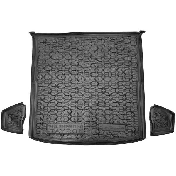 Автомобильный коврик в багажник Volkswagen Tayron 2025- 5 мест (AVTO-Gumm)