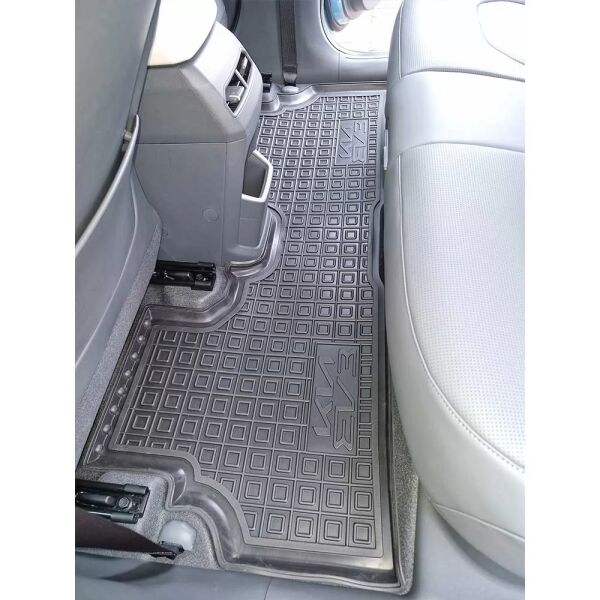 Килимки в салон Kia EV3 2024- гумові, чорні (AVTO-Gumm)
