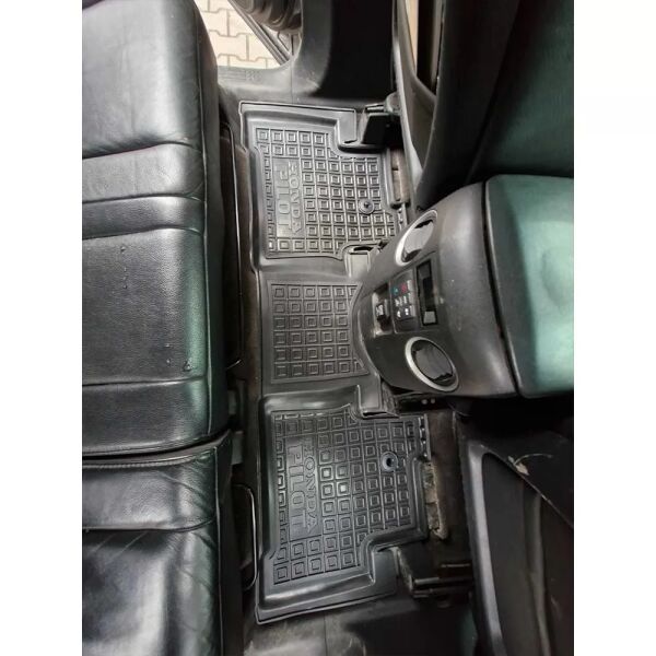 Килимки в салон Honda Pilot 2008-2015 гумові, чорні (AVTO-Gumm)