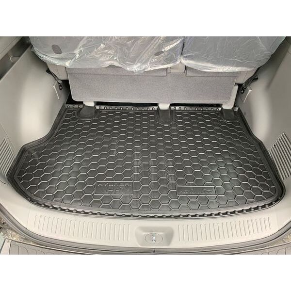 Автомобильный коврик в багажник Hyundai H1 2007- пассажирский (Avto-Gumm)