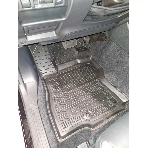 Килимки в салон Subaru Forester 6 2025- гумові, чорні (AVTO-Gumm)