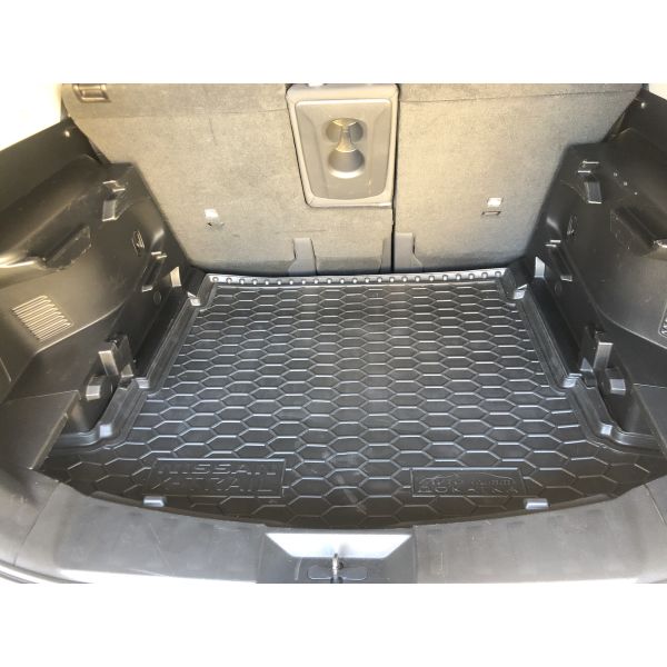 Автомобильный коврик в багажник Nissan X-Trail (T32) 2017- FL нижний (Avto-Gumm)