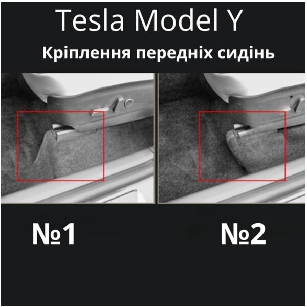 Автомобільні килимки в салон Tesla Model Y 2020- (№2) (AVTO-Gumm)