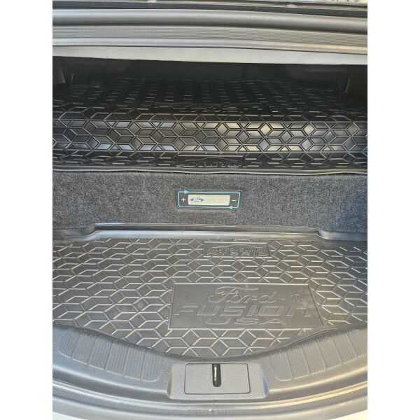 Автомобильный коврик в багажник Ford Fusion 2017- plug-in hybrid (AVTO-Gumm)