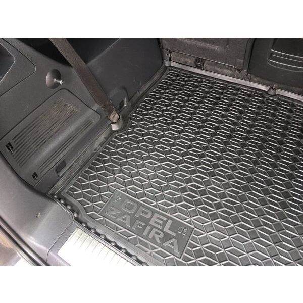 Автомобильный коврик в багажник Opel Zafira B 2005- 7 мест (Avto-Gumm)