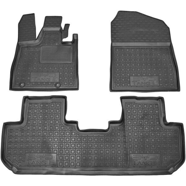 Автомобильные коврики в салон BYD Tang L 2025- EV 5 мест (AVTO-Gumm)