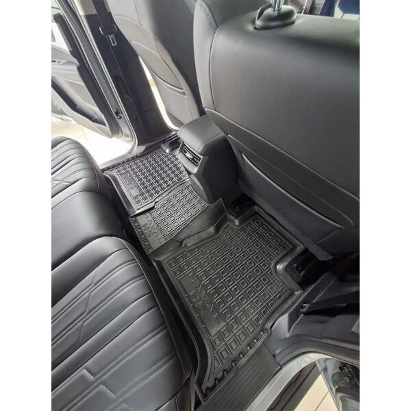 Килимки в салон Haval H5 2024- гумові, чорні (AVTO-Gumm)