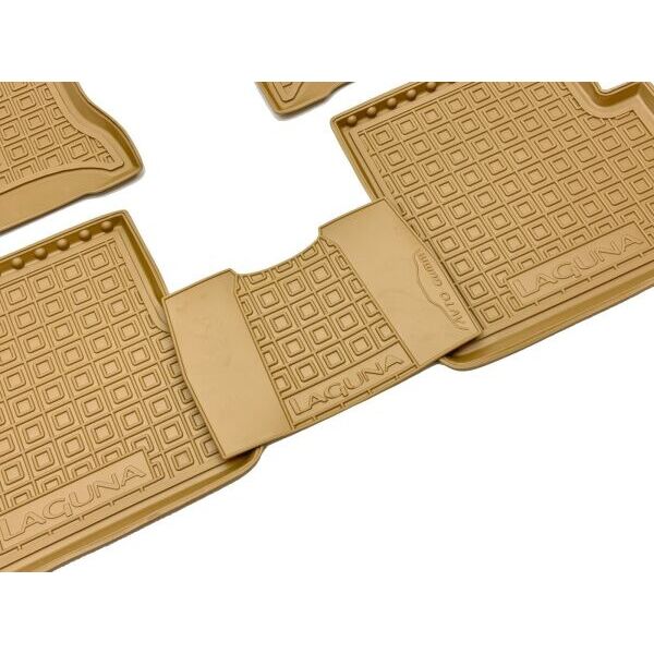 Автомобильные коврики в салон Renault Laguna 2 2001-2007 бежевые (AVTO-Gumm)