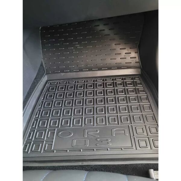 Коврики в салон Haval ORA 03 2023- резиновые, чёрные (AVTO-Gumm)