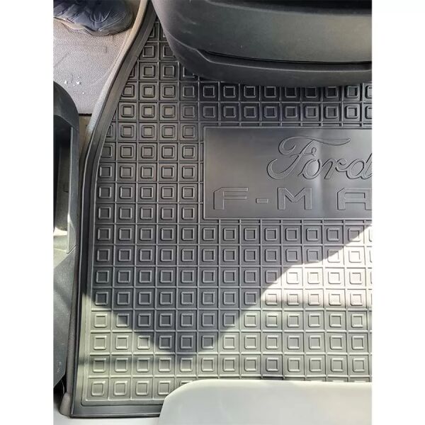Килимки в салон Ford F-Max 2018- гумові, чорні (AVTO-Gumm)