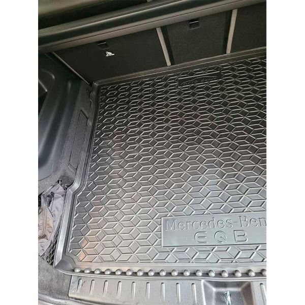 Автомобильный коврик в багажник Mercedes EQB (X243) 2021- (AVTO-Gumm)