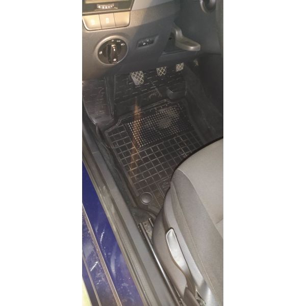 Передні килимки в автомобіль Skoda Fabia 3 2015- (Avto-Gumm)