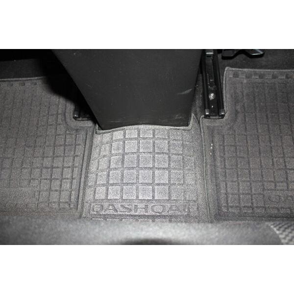 Гібридні килимки в салон Nissan Qashqai 2014- (Avto-Gumm)