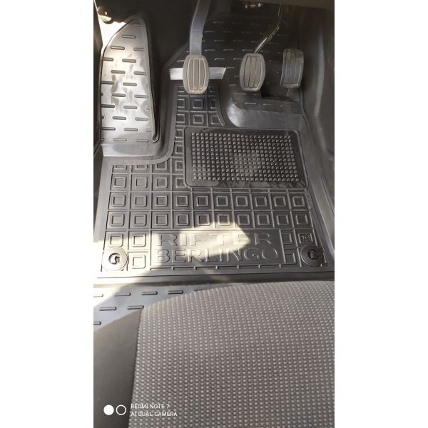 Передние коврики в автомобиль Peugeot Rifter 19-/Citroen Berlingo 19- (Avto-Gumm)