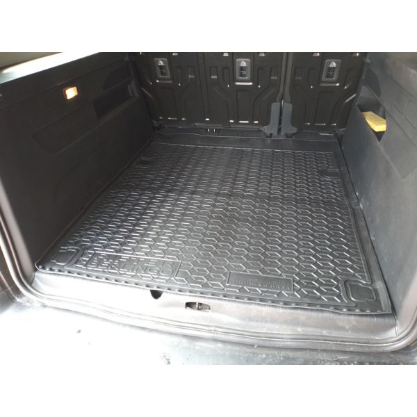 Автомобильный коврик в багажник Peugeot Rifter 2019-/Citroen Berlingo 2019- длинная база (Avto-Gumm)