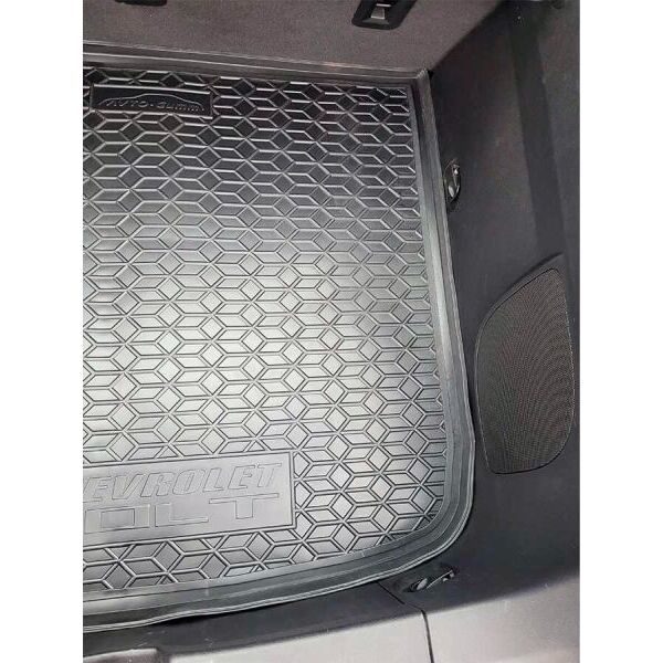 Автомобильный коврик в багажник Chevrolet Volt 2016- (AVTO-Gumm)