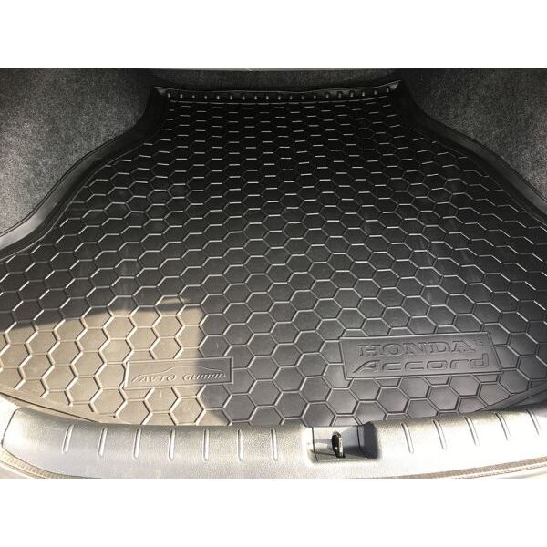 Автомобильный коврик в багажник Honda Accord 2013-2017 (Avto-Gumm)