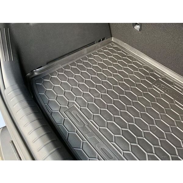 Автомобильный коврик в багажник Kia Stonic 2017- (верхняя полка) (Avto-Gumm)