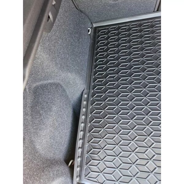 Килимок в багажник Volvo XC40 Recharge 2020- гумовий, чорний (AVTO-Gumm)
