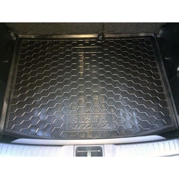 Автомобильный коврик в багажник Suzuki Vitara 2014- (Avto-Gumm)