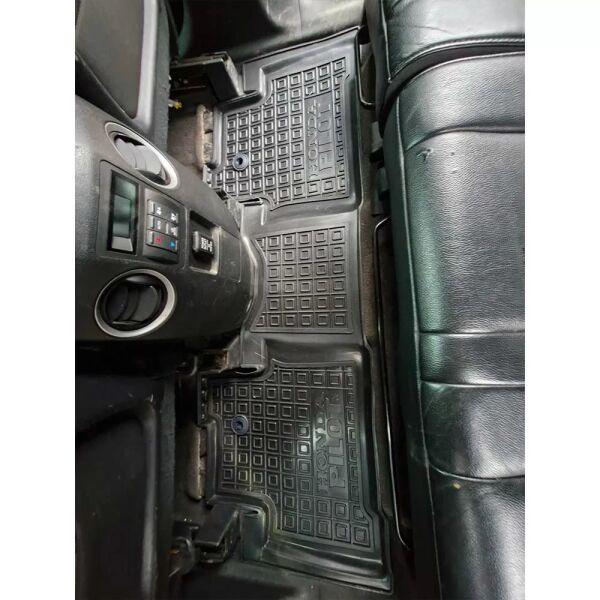Килимки в салон Honda Pilot 2008-2015 гумові, чорні (AVTO-Gumm)