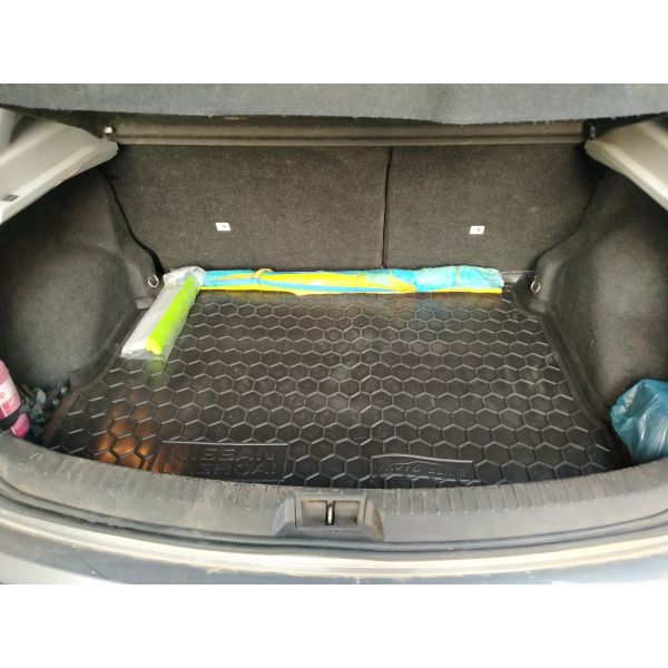 Автомобільний килимок в багажник Nissan Qashqai 2010-2014 (Avto-Gumm)