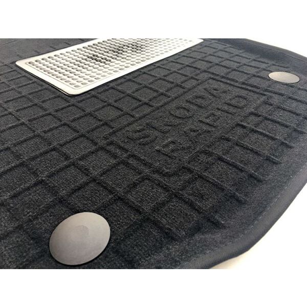 Гібридні килимки в салон Skoda Rapid 2013- (AVTO-Gumm)