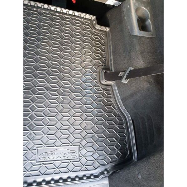 Автомобильный коврик в багажник Renault Grand Scenic 3 2009- 7 мест (AVTO-Gumm)