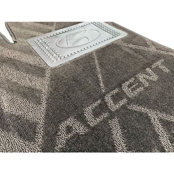 Текстильные коврики в салон Hyundai Accent 2011- (RB) (X) AVTO-Tex