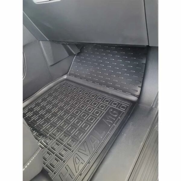 Килимки в салон Haval M6 2023- гумові, чорні (AVTO-Gumm)