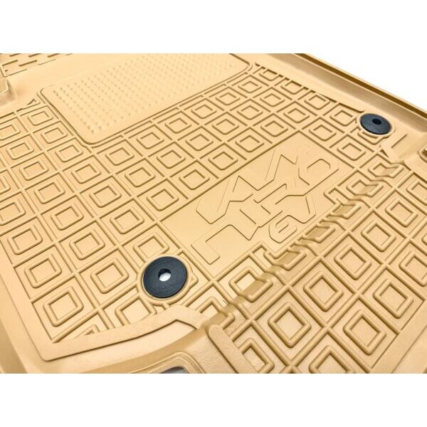 Автомобильные коврики в салон Kia Niro 2022- EV бежевые (AVTO-Gumm)