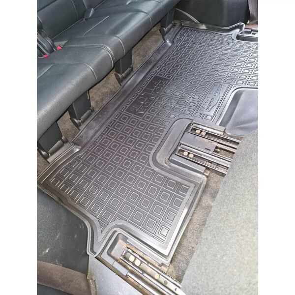 Килимки в салон Honda Pilot 2008-2015 3-й ряд гумові, чорні (AVTO-Gumm)