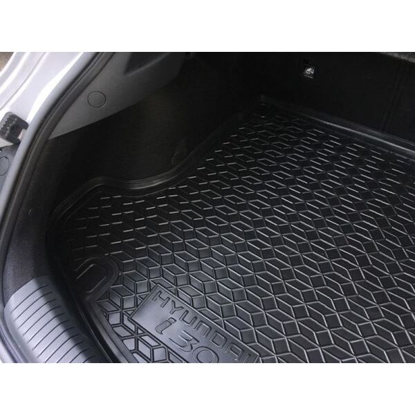 Автомобільний килимок в багажник Hyundai i30 2019- Fastback (Avto-Gumm)