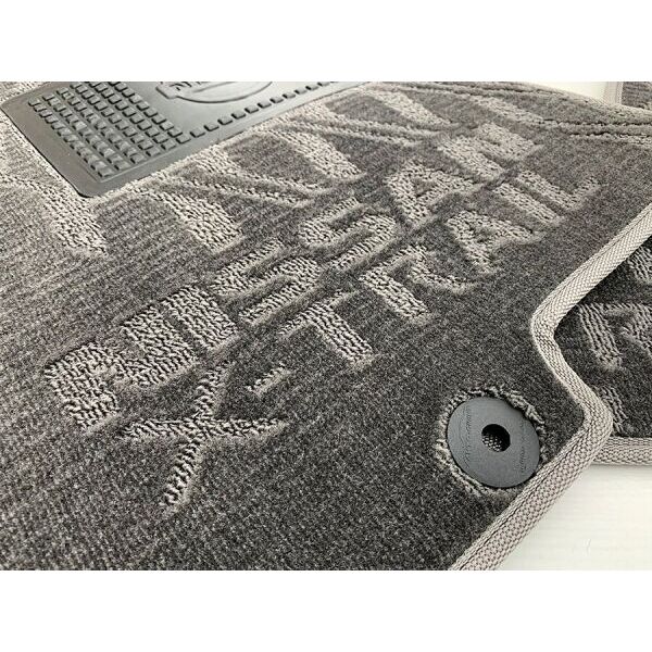 Текстильні килимки в салон Nissan X-Trail (T30) 2001- (V) серые AVTO-Tex