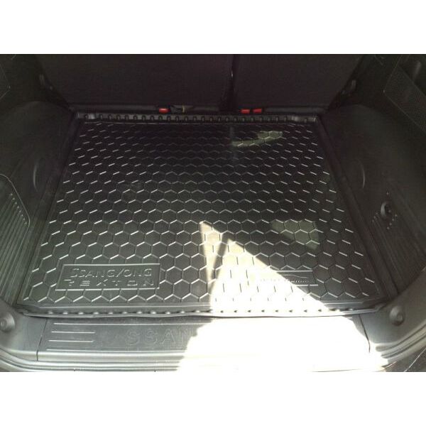 Автомобильный коврик в багажник SsangYong Rexton W 2013- (Avto-Gumm)