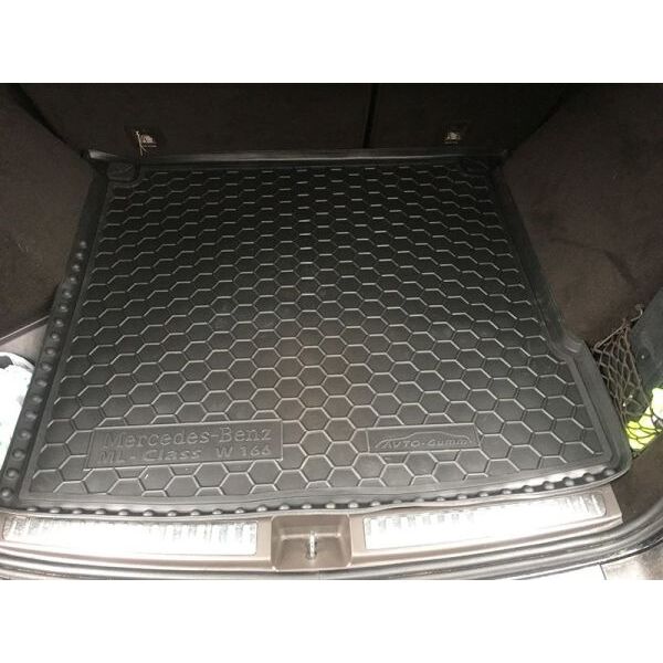 Автомобильный коврик в багажник Mercedes ML (W166) 2011-/GLE 2014- (Avto-Gumm)