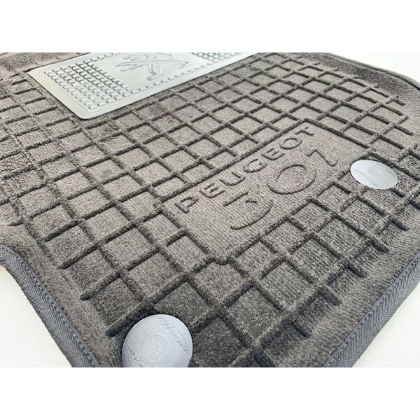 Гібридні килимки в салон Peugeot 301 2013- (AVTO-Gumm)