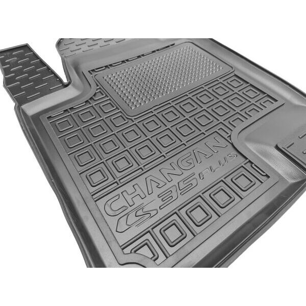 Водительский коврик в салон Changan CS35 Plus 2022- ДВС (AVTO-Gumm)