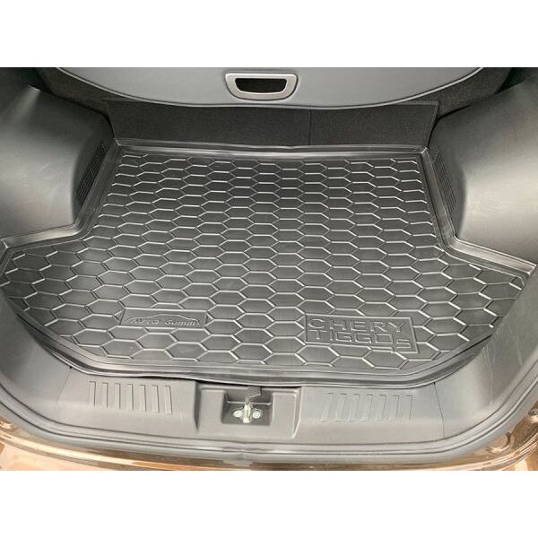 Автомобильный коврик в багажник Chery Tiggo 5 2015- (Avto-Gumm)